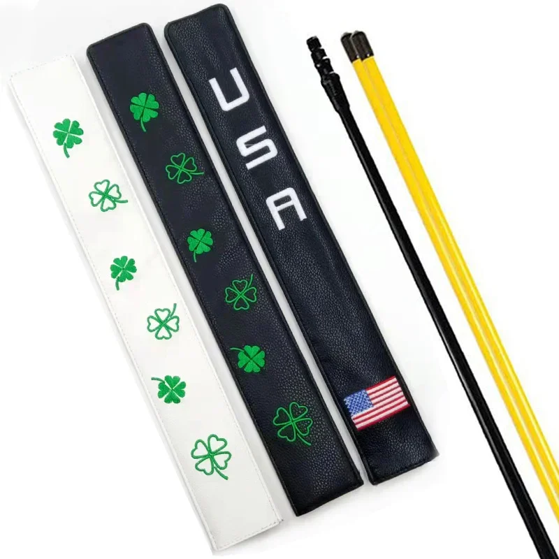 Golf Equipment Guide - PU kulit Penyelaras Golf Rod Cover