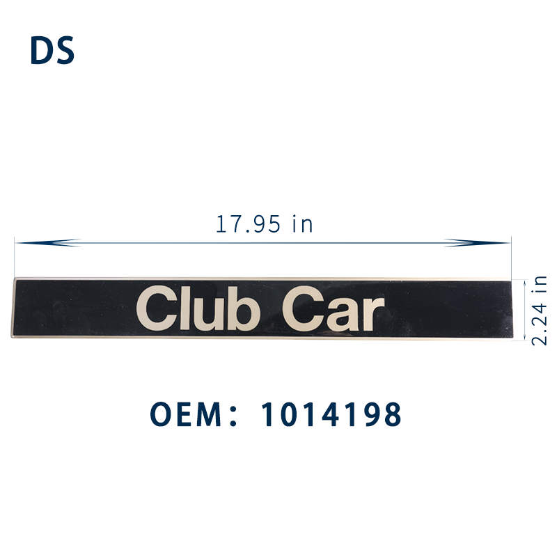 Logo Dekal Emblem Depan Club C - Golf Equipment Logo ulasan dan harga