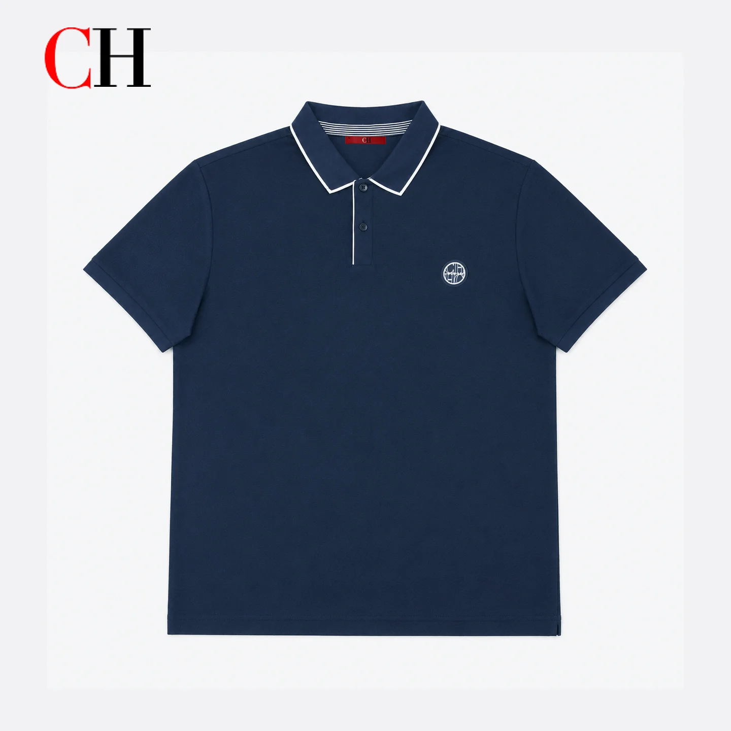 Kaos Polo Lengan Pendek Kerah  - Golf Equipment Logo ulasan dan harga