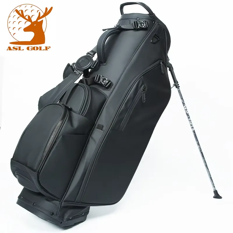 Tas Golf Stand Bag Kulit PU Co - Golf Equipment Logo ulasan dan harga