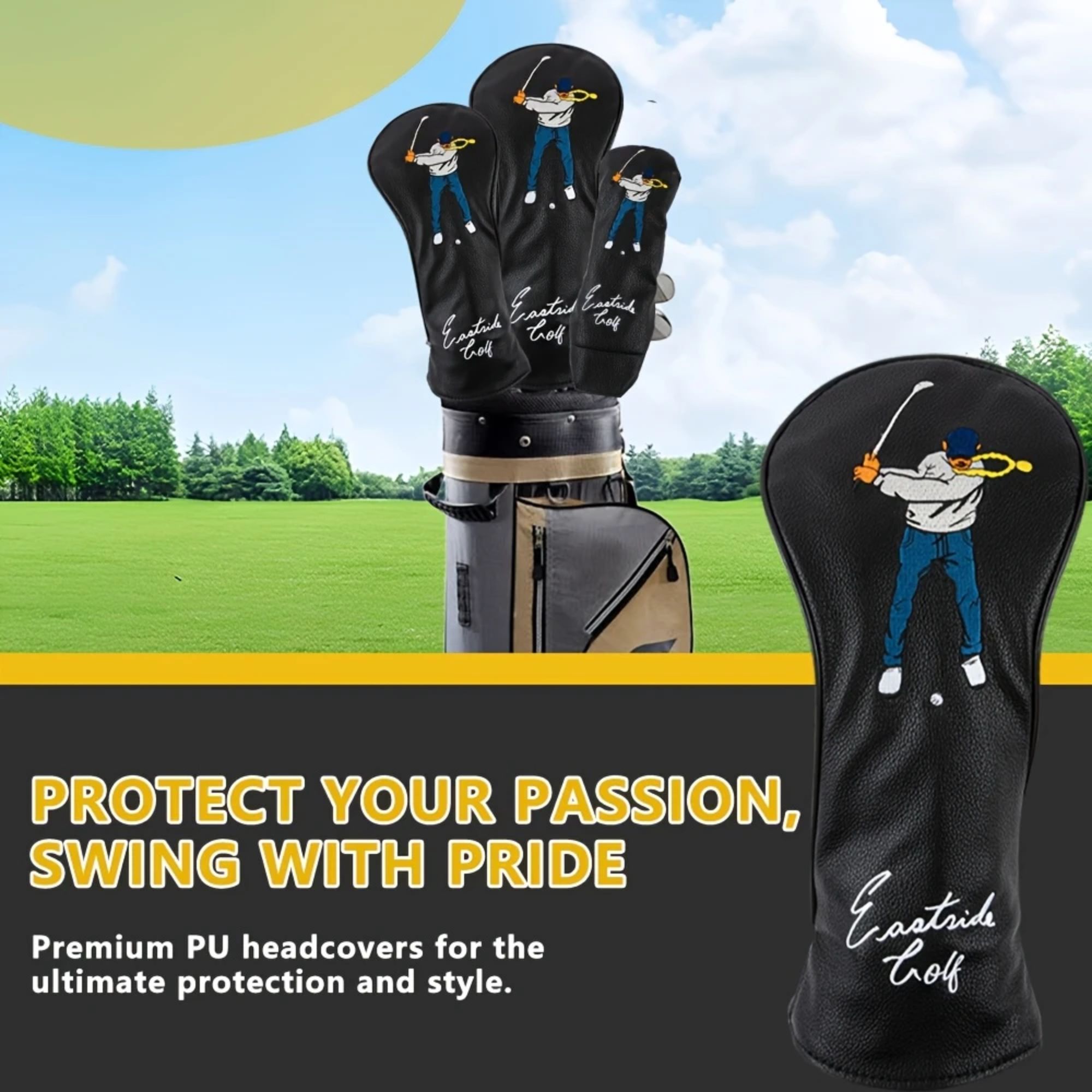 Penutup Kepala Tongkat Golf, P - Golf Equipment Bag ulasan dan harga