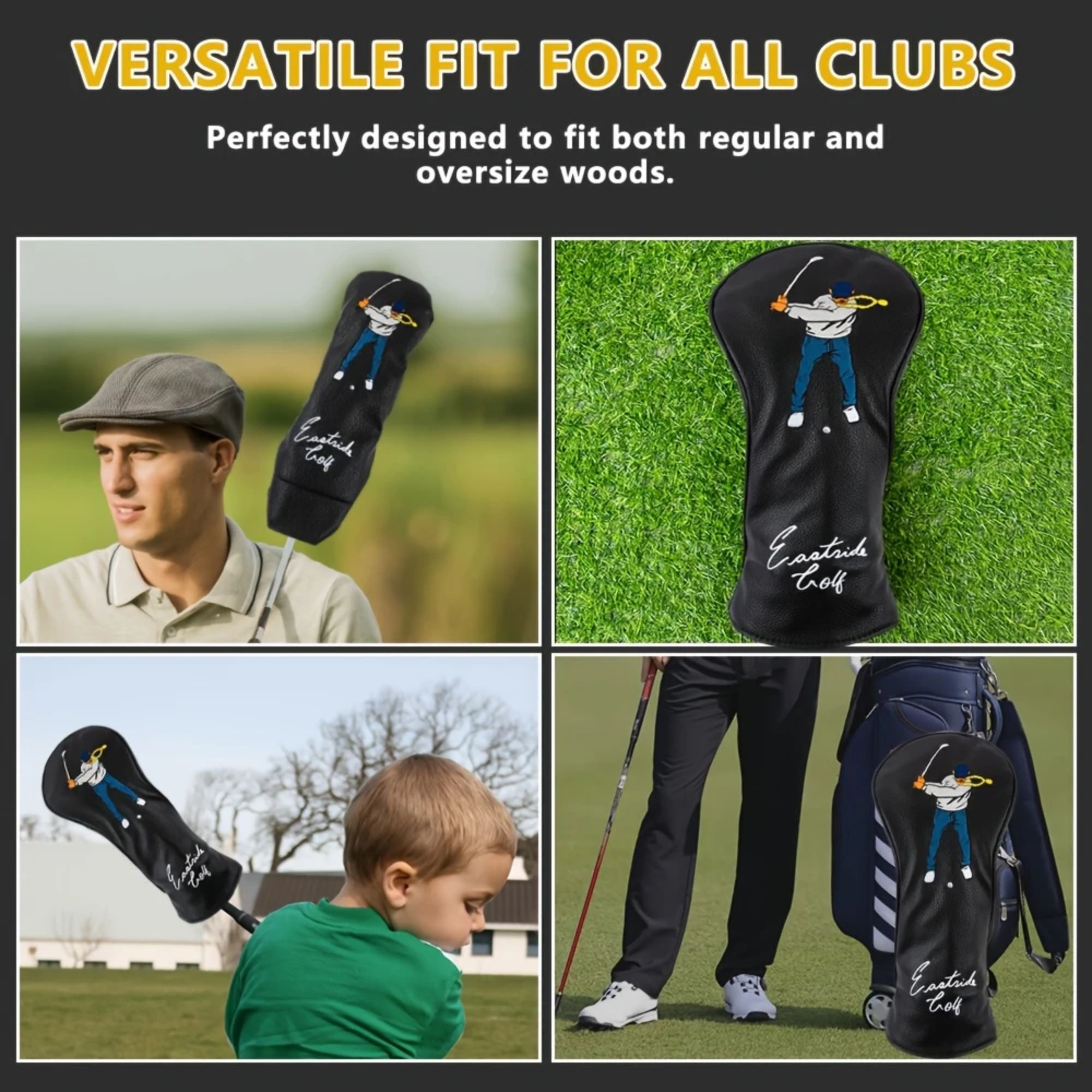 Penutup Kepala Tongkat Golf, P - Golf Equipment Bag ulasan dan harga