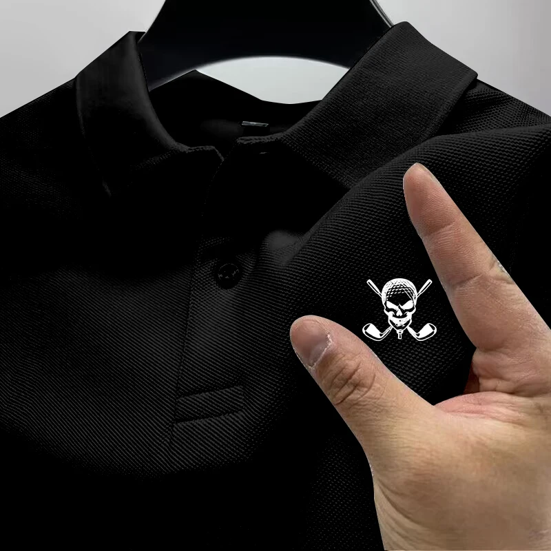 Kaus Polo pria Logo Golf tengk - Golf Equipment Logo ulasan dan harga